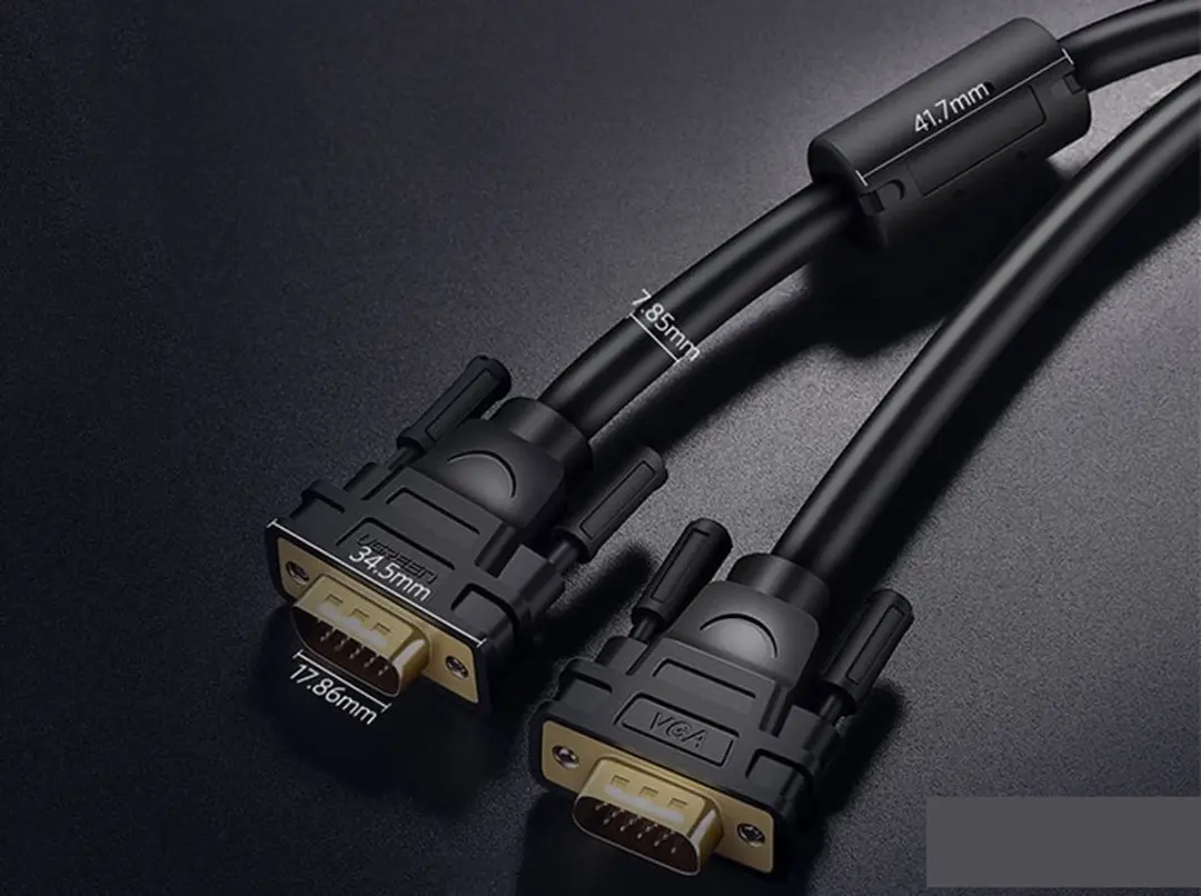 UGREEN VG101 DisplayPort naar VGA Kabel 3m - Zwart