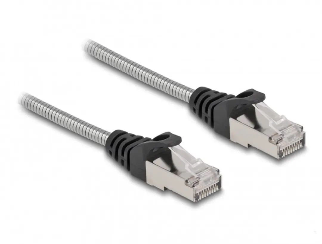 Delock RJ45 Kabel Cat.6A S/FTP 2m - Zwart