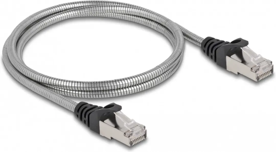 Delock RJ45 Kabel Cat.6A S/FTP 2m - Zwart