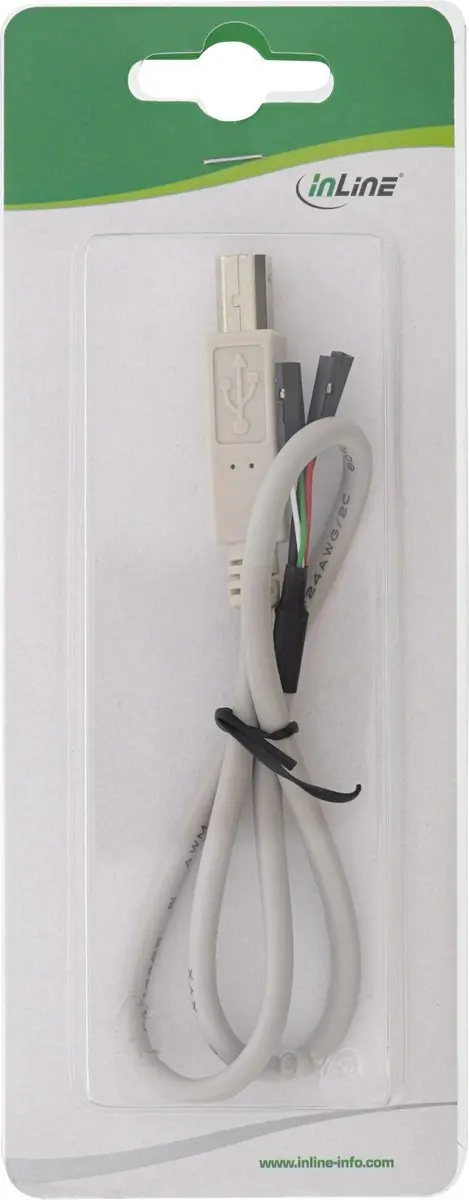 InLine 33440D USB 2.0 Kabel 0.4m - 4-pin