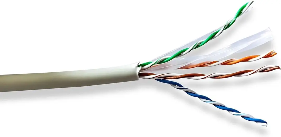 Nedis CAT6 Netwerk Kabel Rol 305m - Grijs