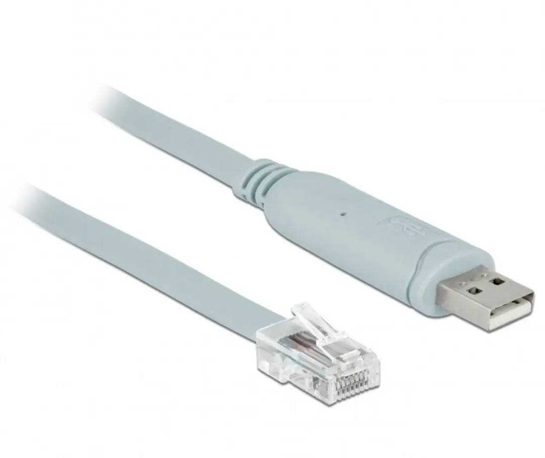 Delock USB-A naar RJ45 RS232 Adapter