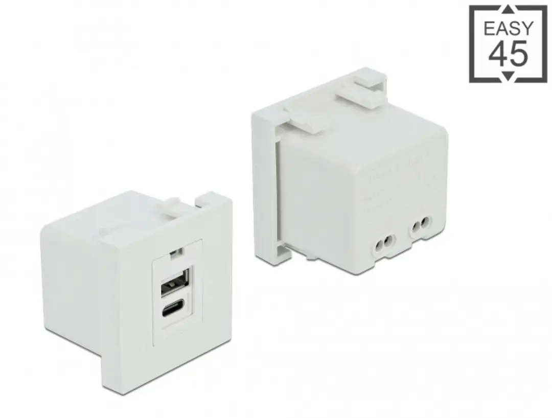 Delock Easy 45 USB Oplaadpoortmodule