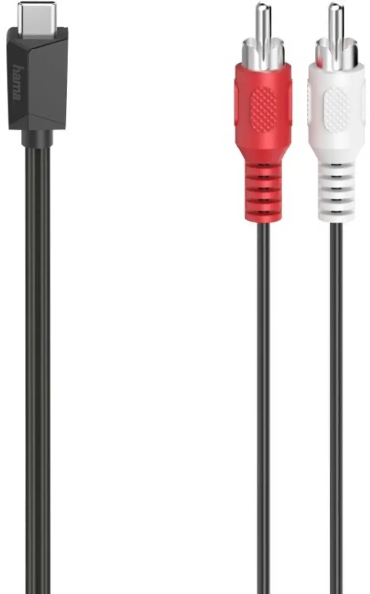 Hama Audiokabel USB-C naar Cinch Stereo 1,5m