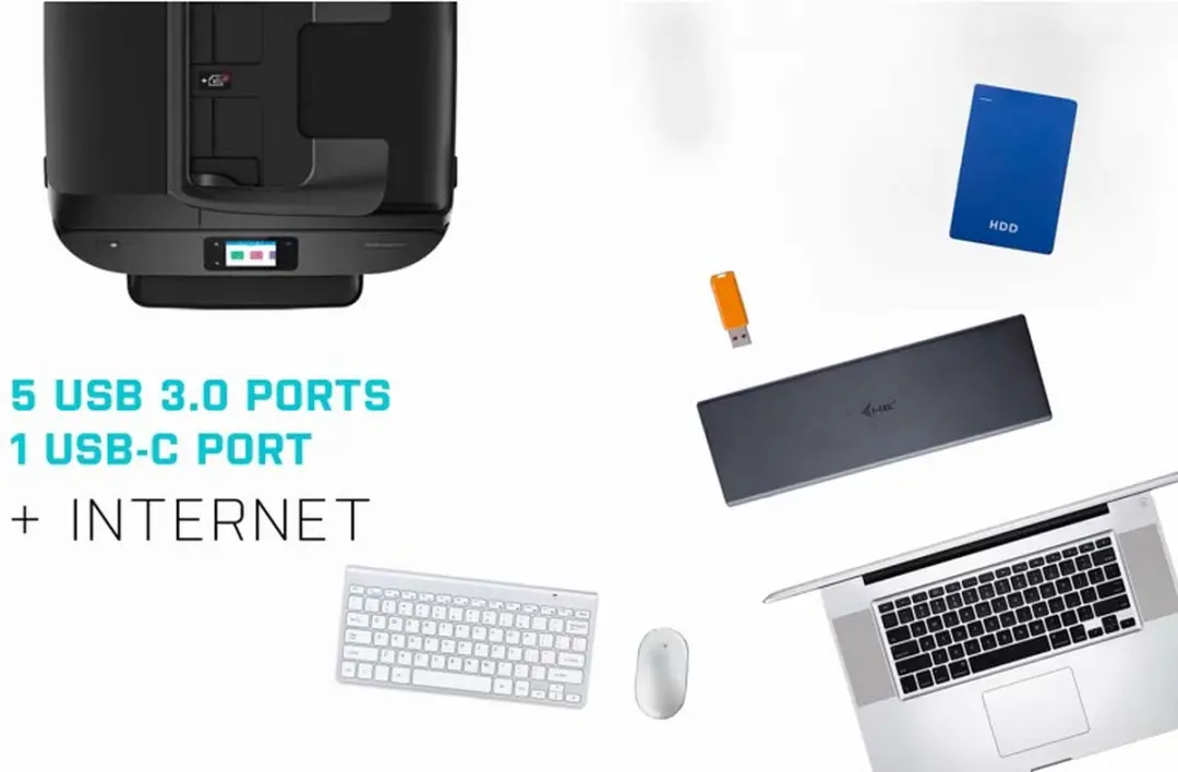 I-tec C31TRIPLEDOCKPD Triple DisplayPort Docking Station - Zwart