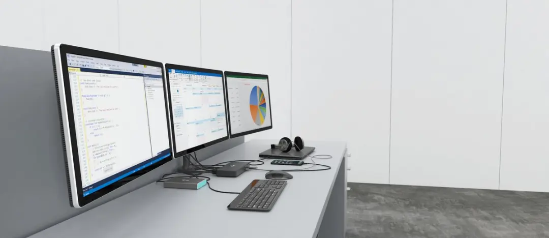 I-tec C31TRIPLEDOCKPD Triple DisplayPort Docking Station - Zwart