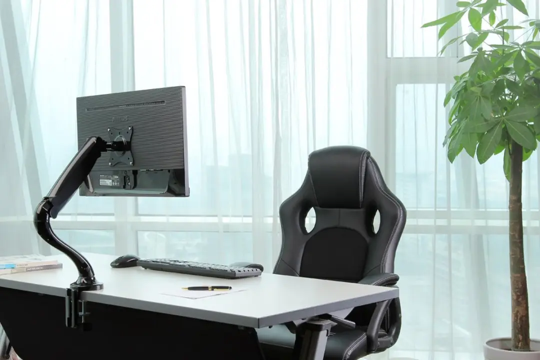 Neomounts NM-D500BLACK Monitorarm 10-30" - 1 Scherm - Gasveer - Zwart - afbeelding 6 van 6