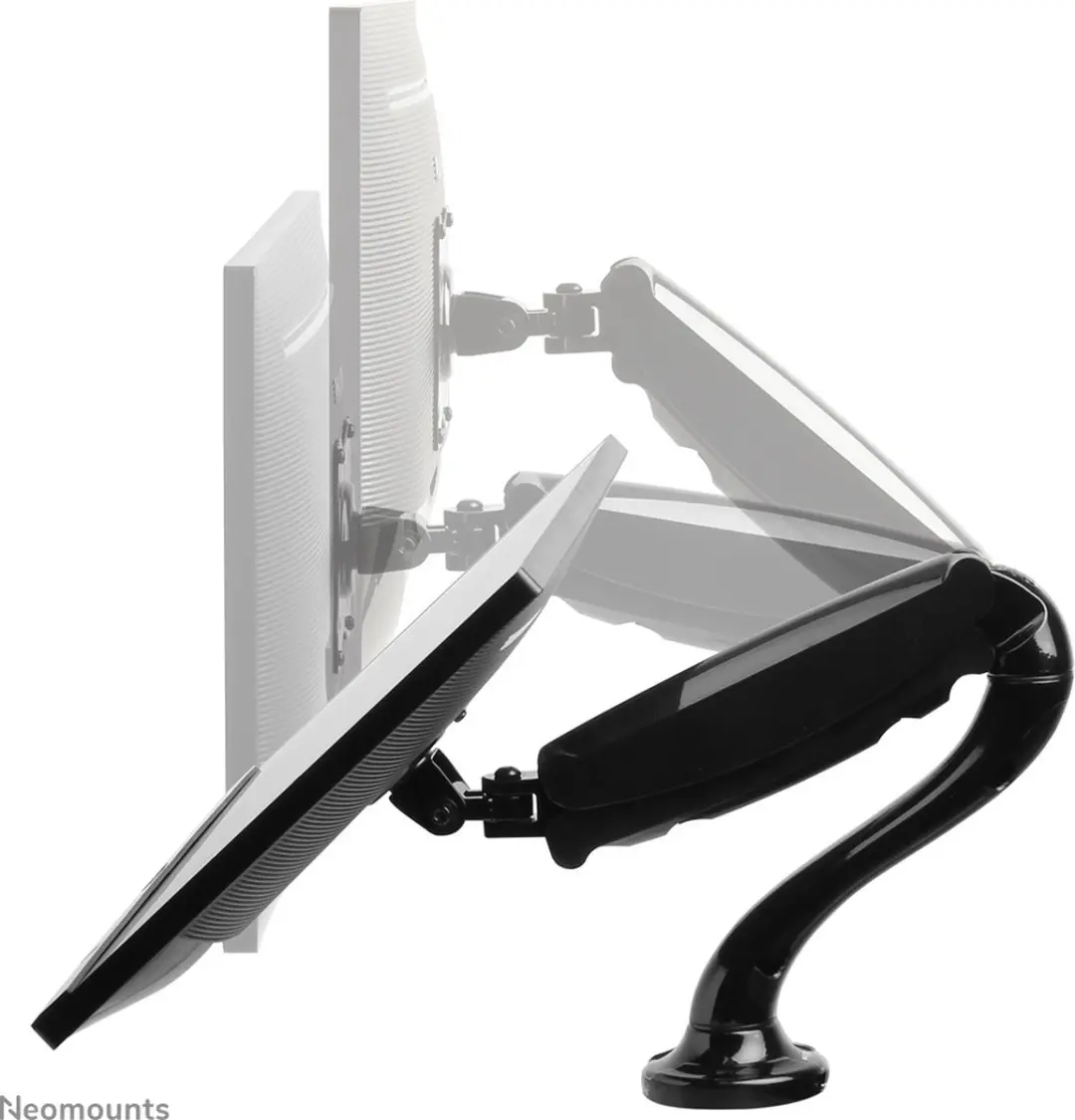 Neomounts NM-D500BLACK Monitorarm 10-30" - 1 Scherm - Gasveer - Zwart