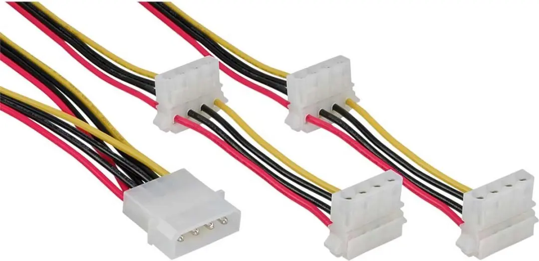 Roline Molex Splitter 4x Haaks