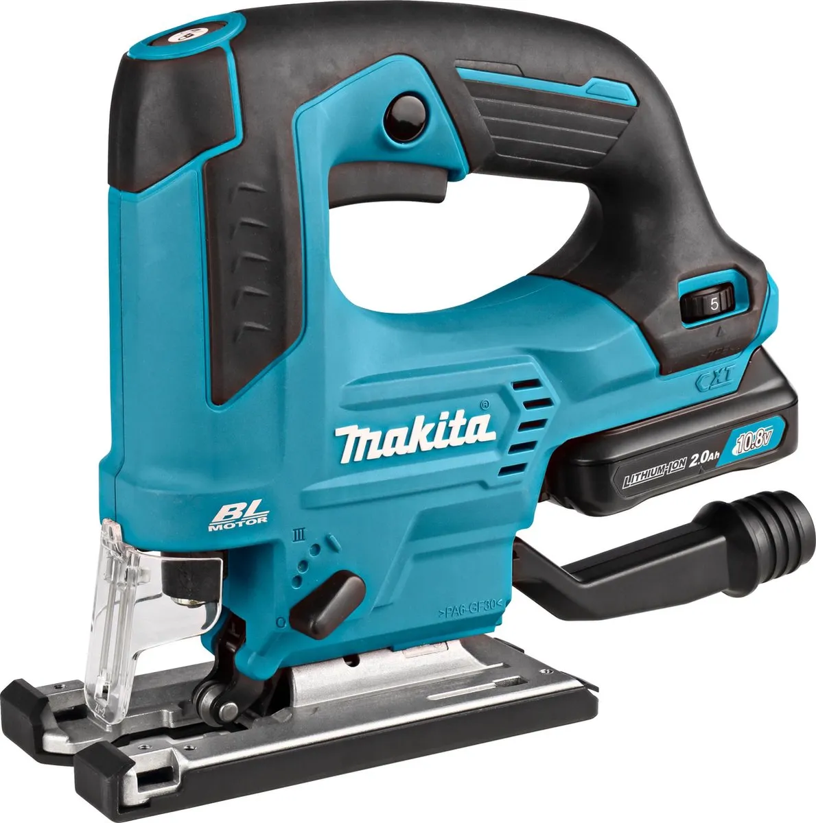 Makita JV103DSAJ Decoupeerzaag - 10.8V - 800 tpm - D-greep - koolborstelloos - afbeelding 6 van 6