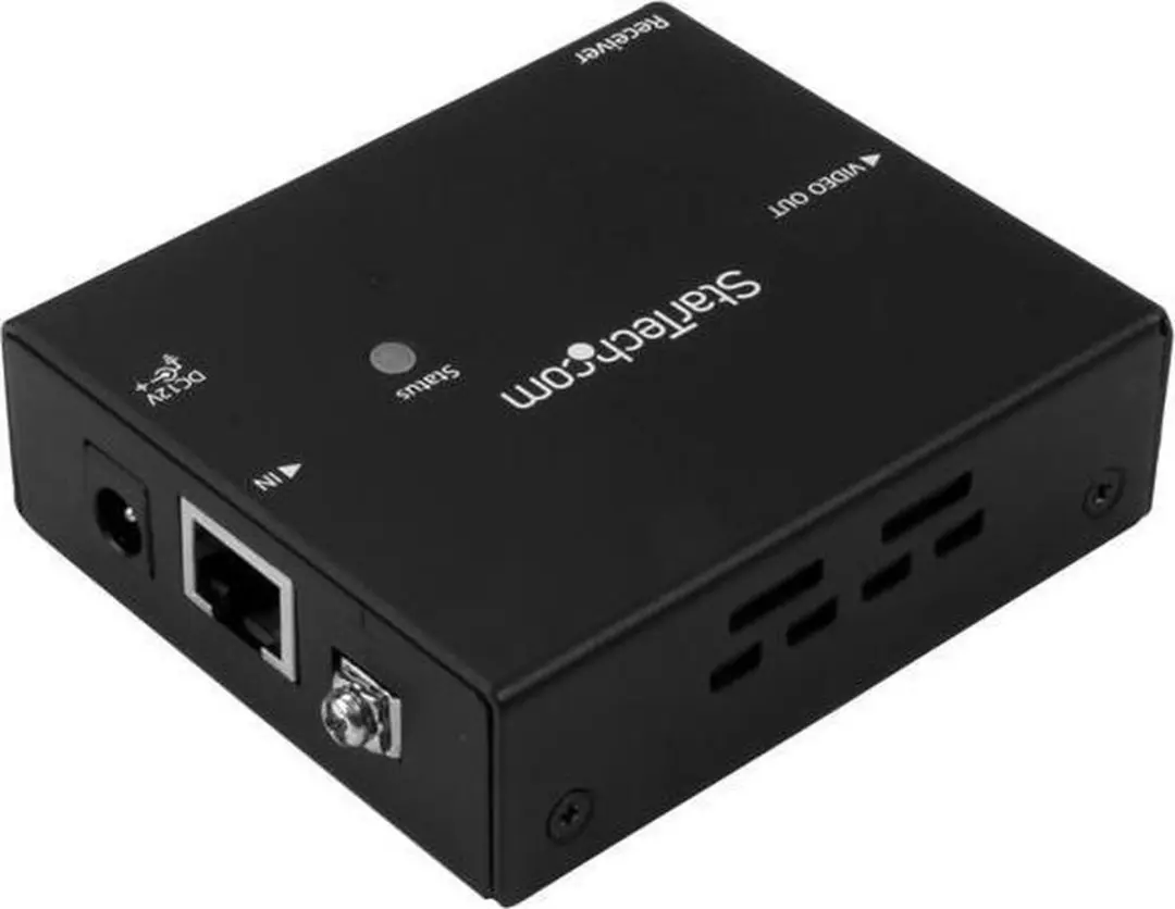 Startech STDHVHDBT HDBaseT Extender met Switch - 4K - Zwart