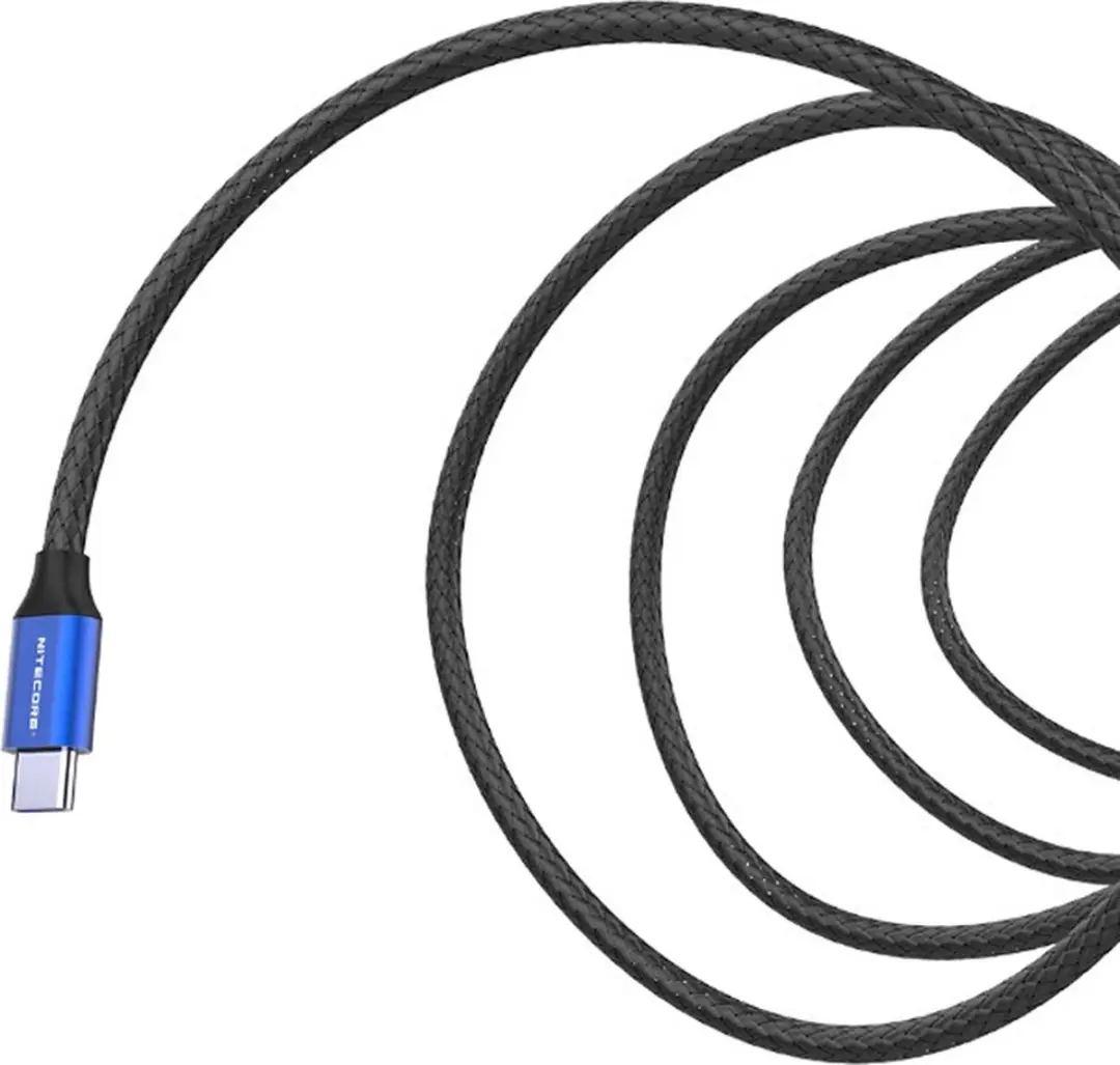 Nitecore UAC20 USB Verloopkabel - Zwart