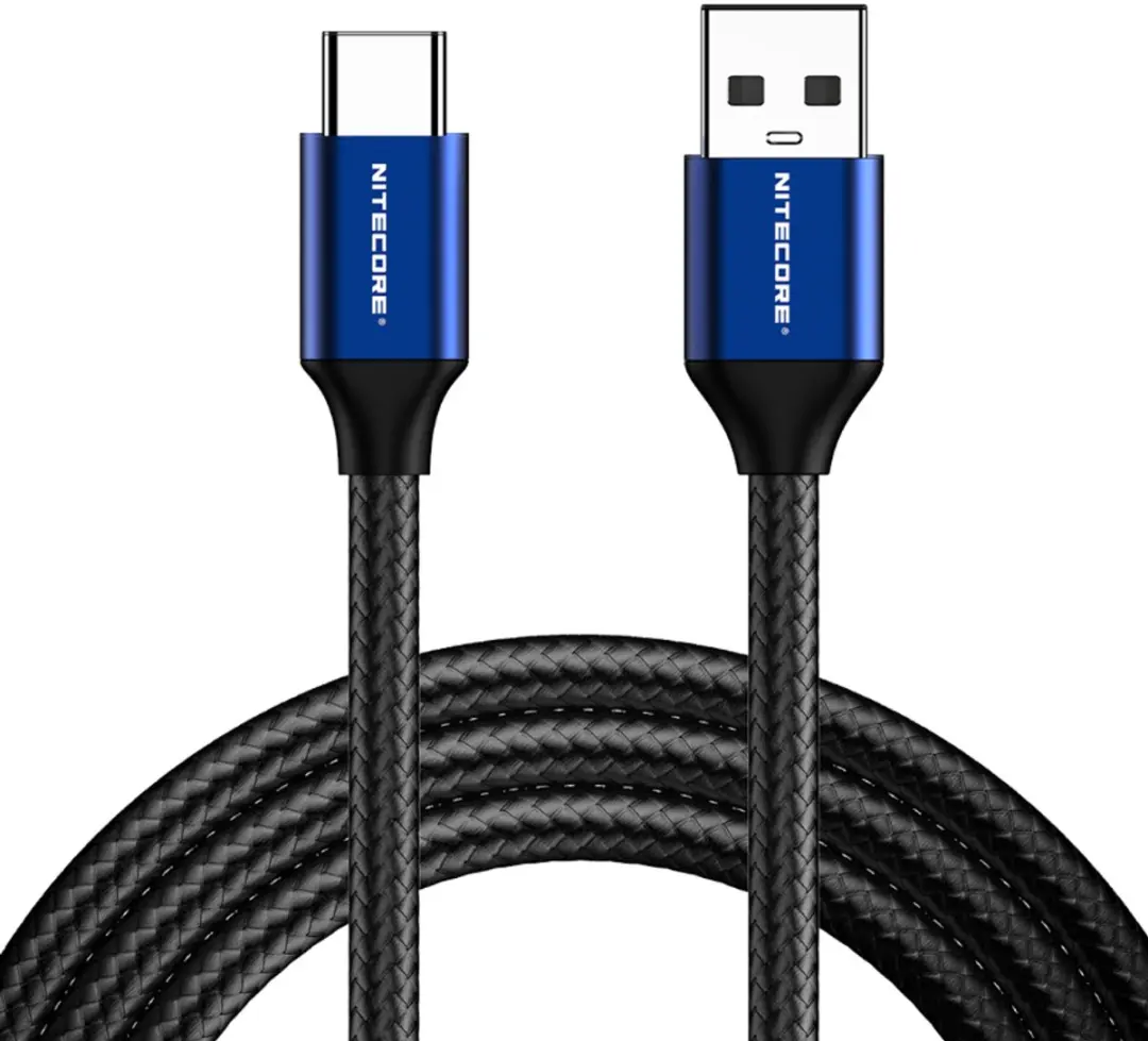 Nitecore UAC20 USB Verloopkabel - Zwart