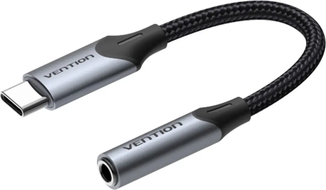Vention USB-C naar 3,5mm Jack Adapter 0,1m
