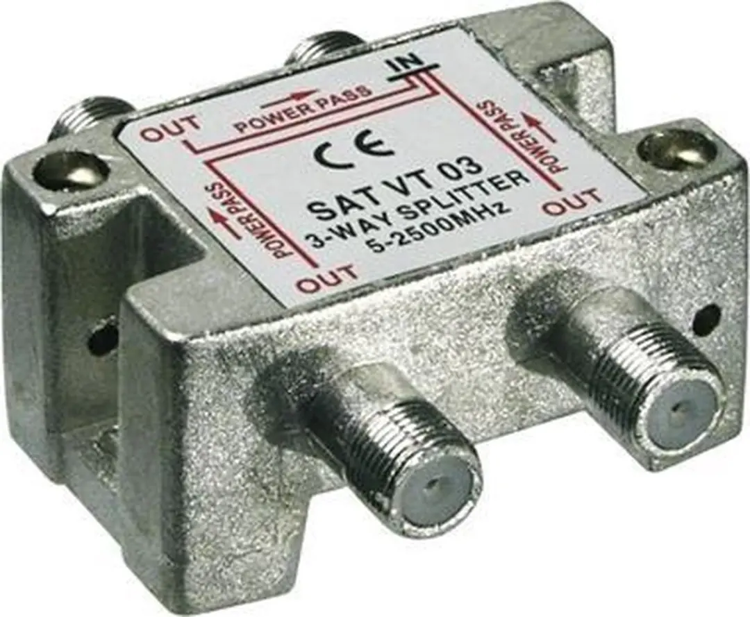 Goobay SAT Distributor - 3-Pack
