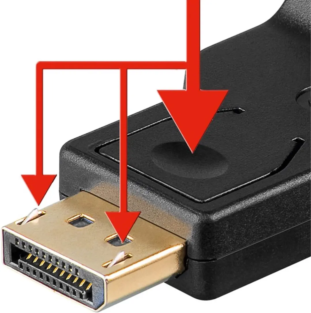 Goobay DisplayPort naar VGA Adapter 1.1 - 0.15m - Zwart
