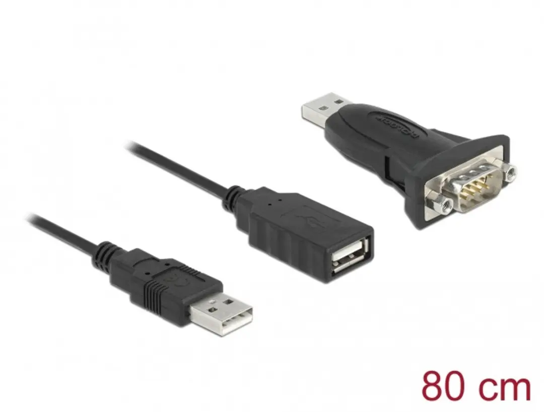 Delock USB 2.0 naar RS-232 Adapter