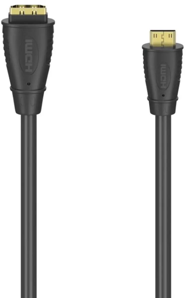 Hama HDMI Type C naar Type A Verguld Adapter