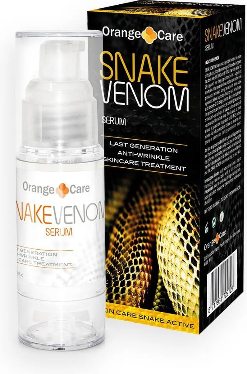 Orange Care Snake Venom Dagcrème 30ml - Anti-aging