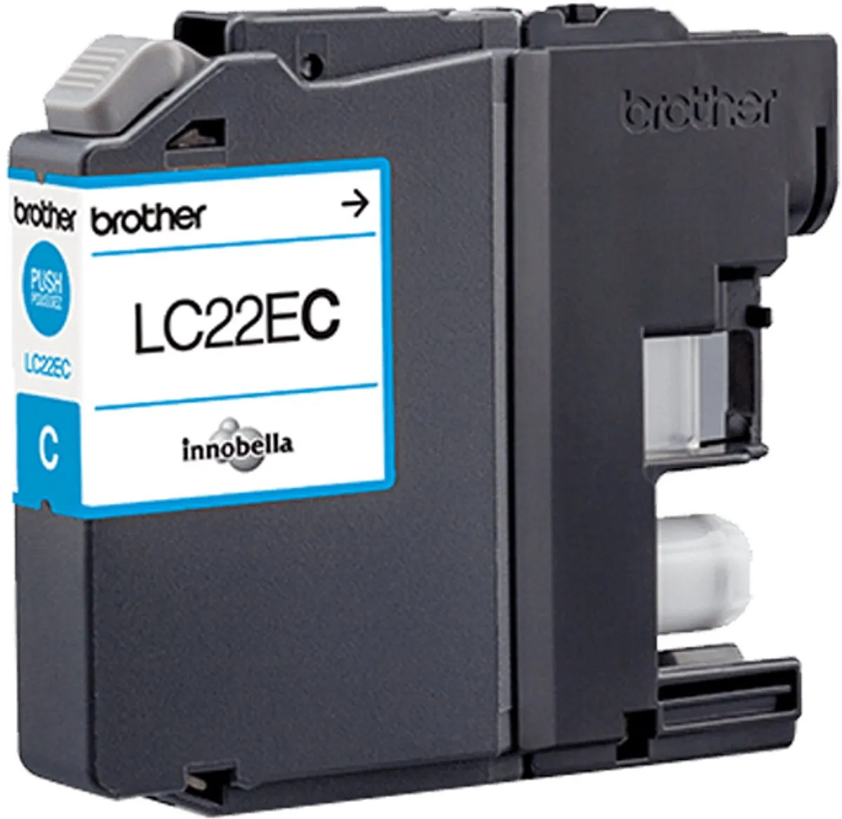 Brother LC-22EC Cyaan Inktcartridge - 11ml