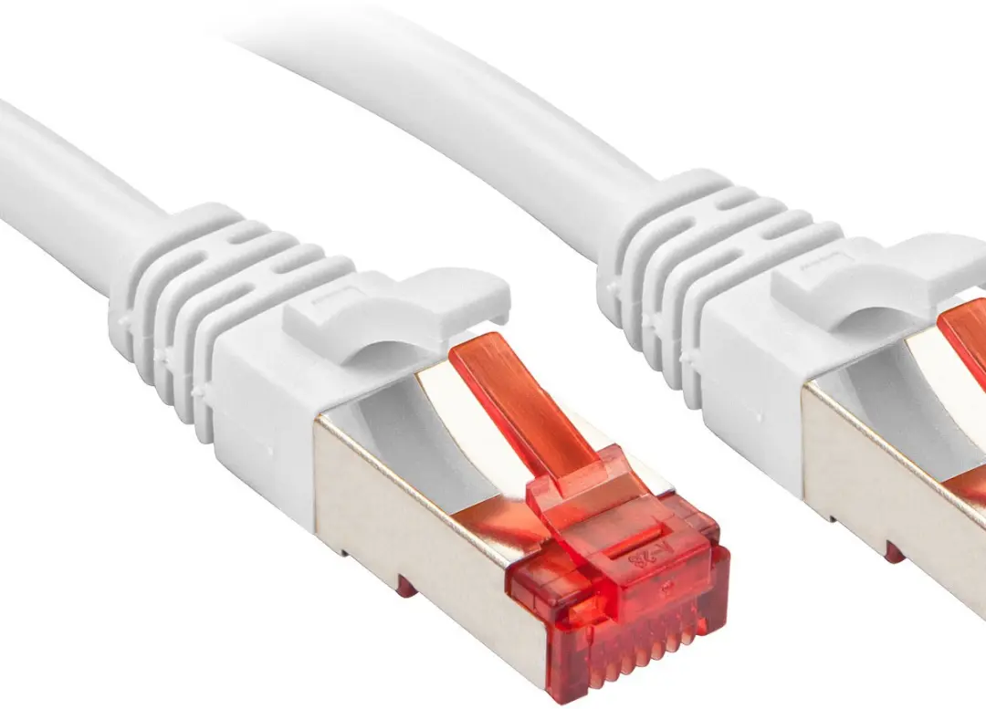 Lindy CAT 6 S/FTP Netwerkkabel 47792 - 1m - Wit