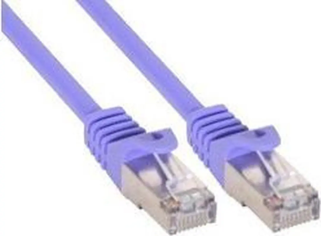 InLine Patchkabel SF/UTP Cat.5e 2m - Paars