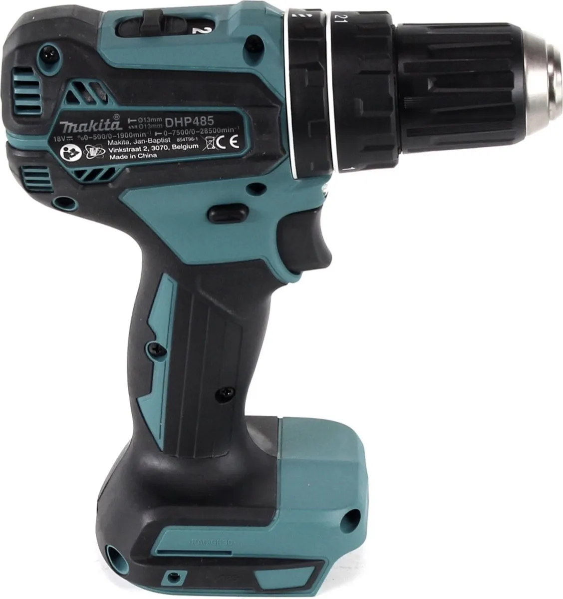 Makita DHP 485 G1 Klopboormachine 18V 50Nm - Borstelloos - 6,0Ah