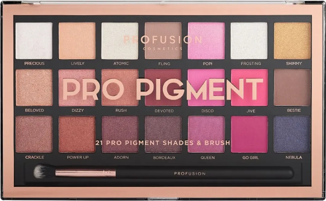 Profusion Oogschaduw Pro Artistry Palette 21 Kleuren - Pro Pigment