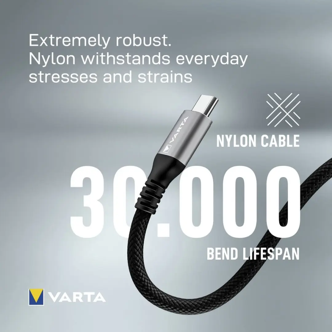 Varta 57936101111 USB-C Kabel 2.00m