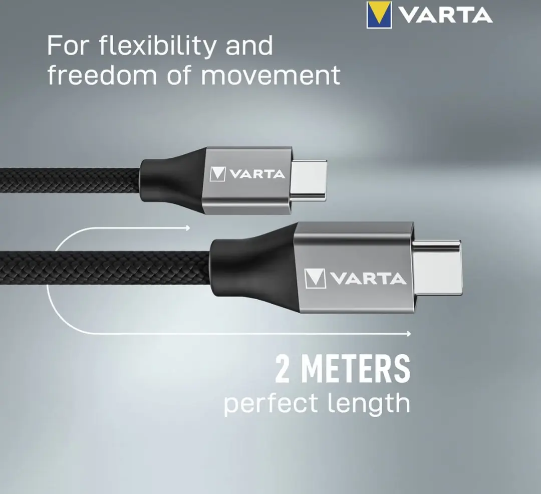 Varta 57936101111 USB-C Kabel 2.00m
