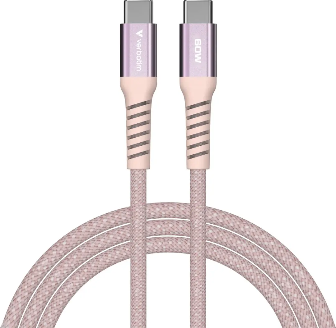 Verbatim USB-C Kabel 60W Transparant