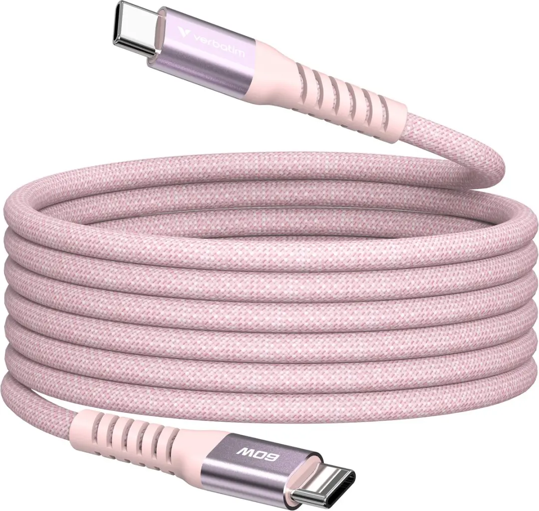 Verbatim USB-C Kabel 60W Transparant