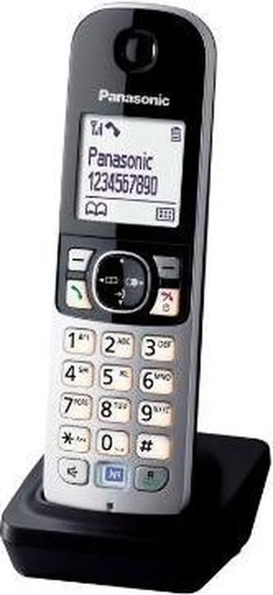 Panasonic KX-TGA681EXB Losse Handset - 550mAh - Zwart