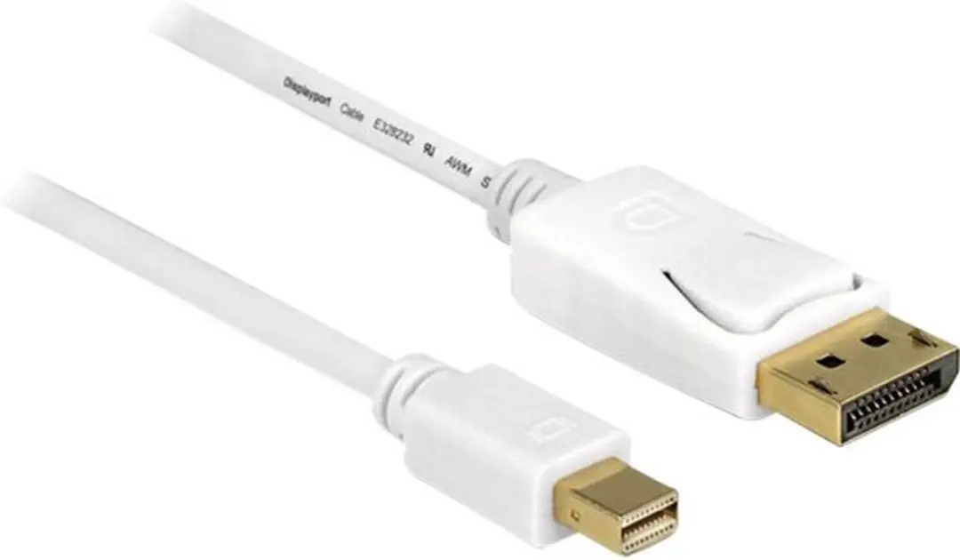 Delock Mini DisplayPort - DisplayPort Kabel 1.2 4K60Hz - 3m Wit