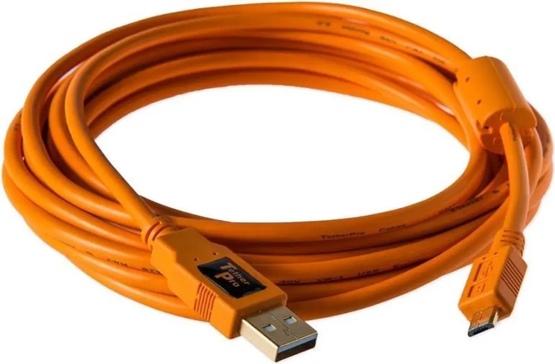 Tether Tools TetherPro USB-A naar Micro-B 5-pin - Oranje