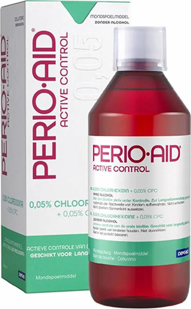 Perio Aid 0.05% Mondwater 500ml