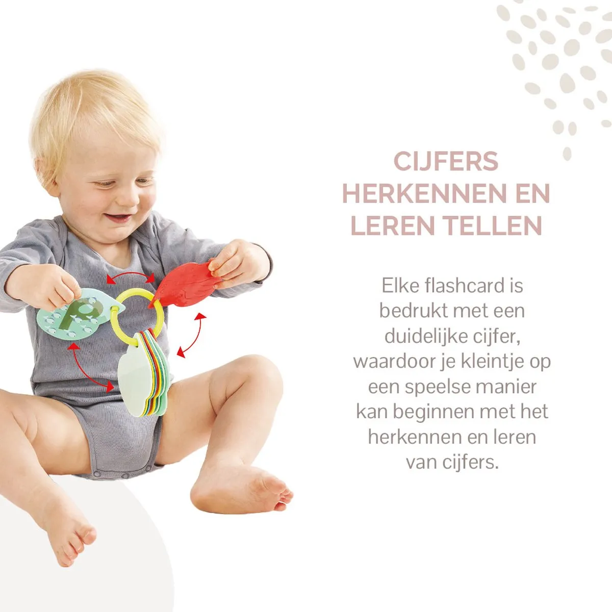 Sophie de Giraf Numero'golo Babyboekje - 11 Kaarten - 9x3x1cm