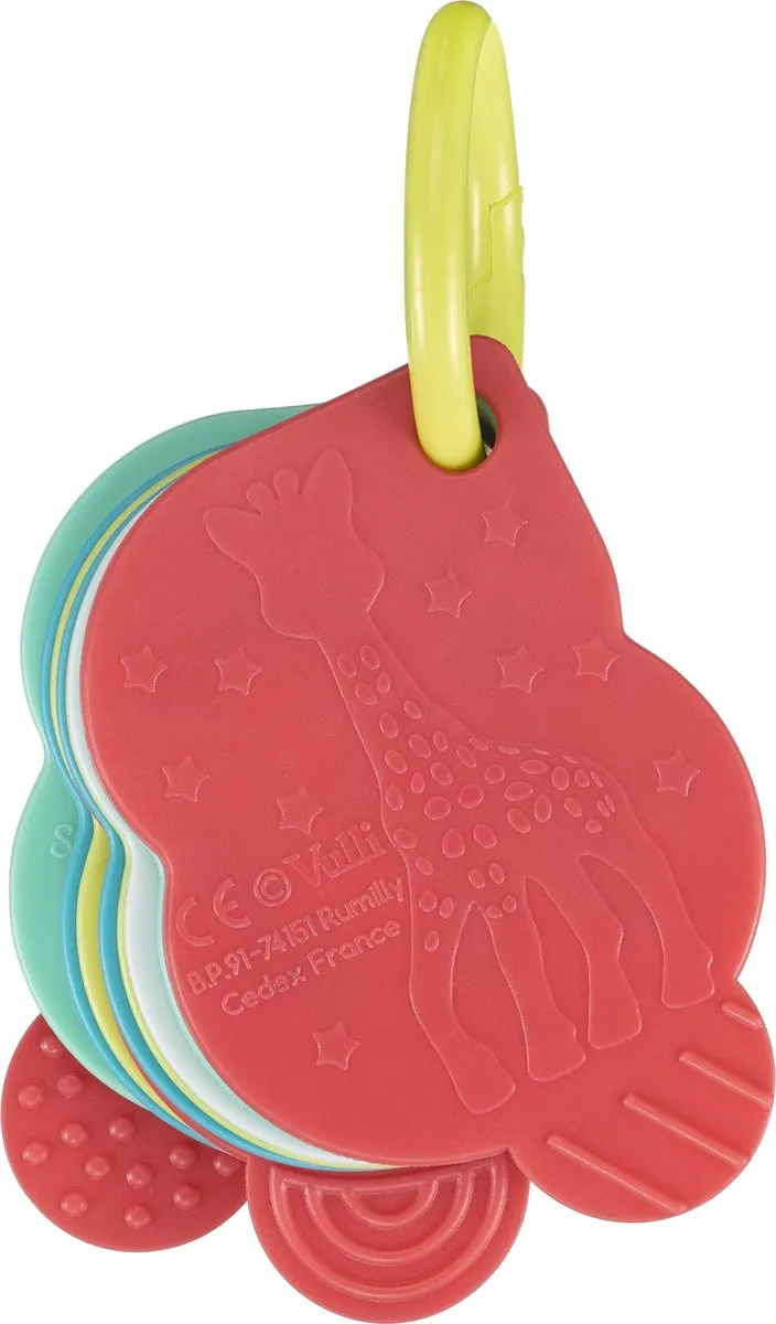 Sophie de Giraf Numero'golo Babyboekje - 11 Kaarten - 9x3x1cm