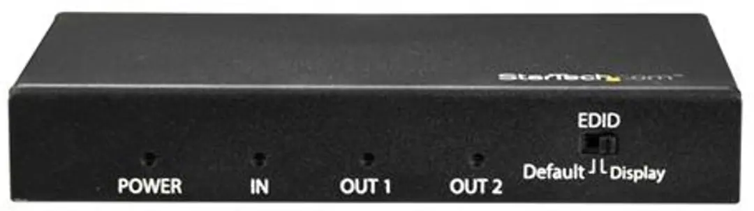 Startech ST122HD202 HDMI Splitter 2 Poorten - 4K 60Hz - Zwart