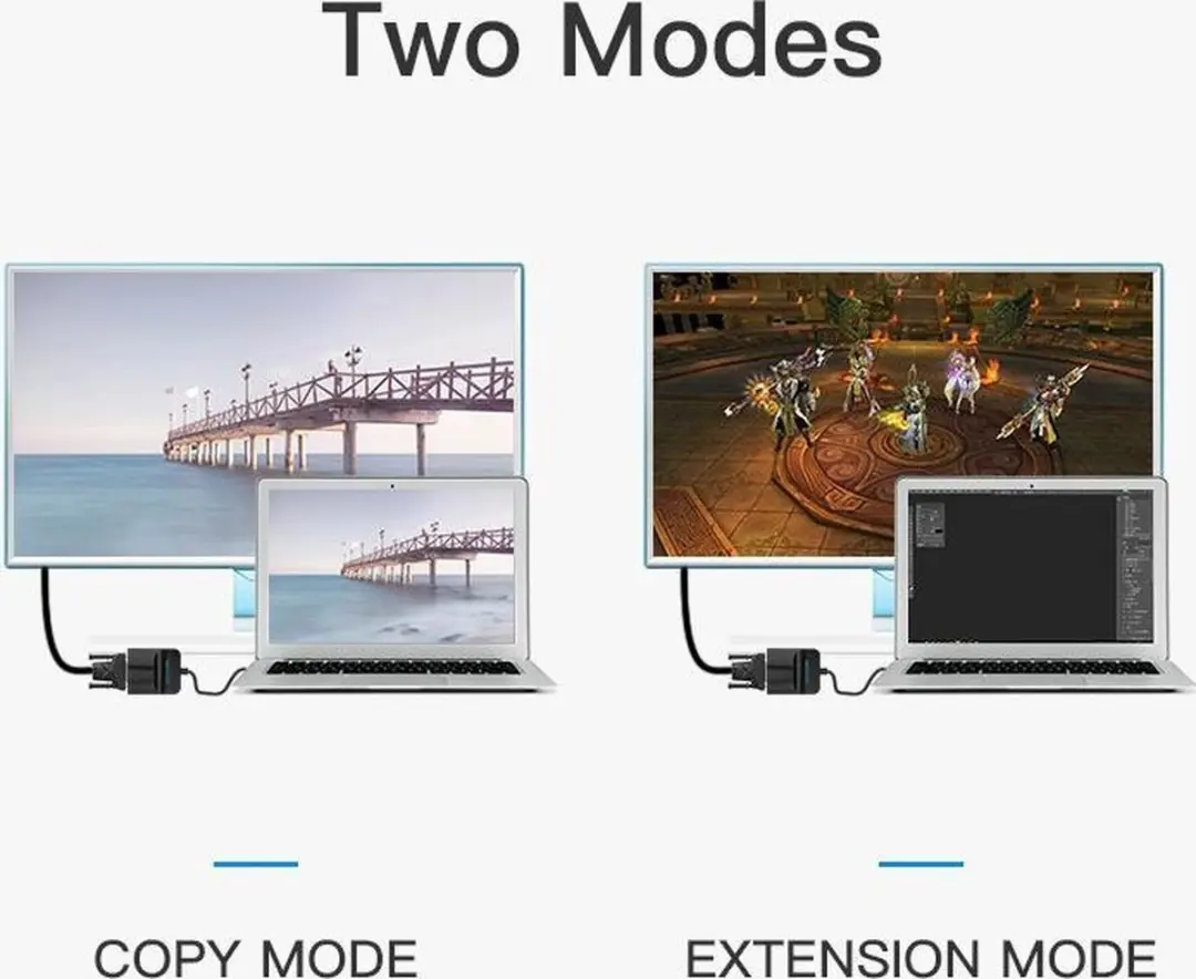Vention DisplayPort naar VGA Adapter - Zwart - afbeelding 6 van 6