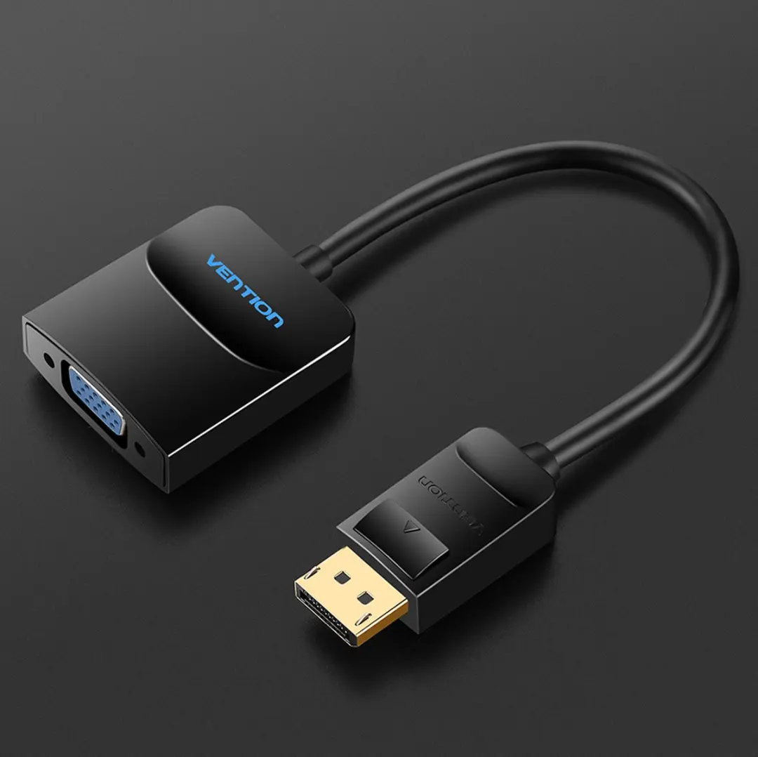 Vention DisplayPort naar VGA Adapter - Zwart