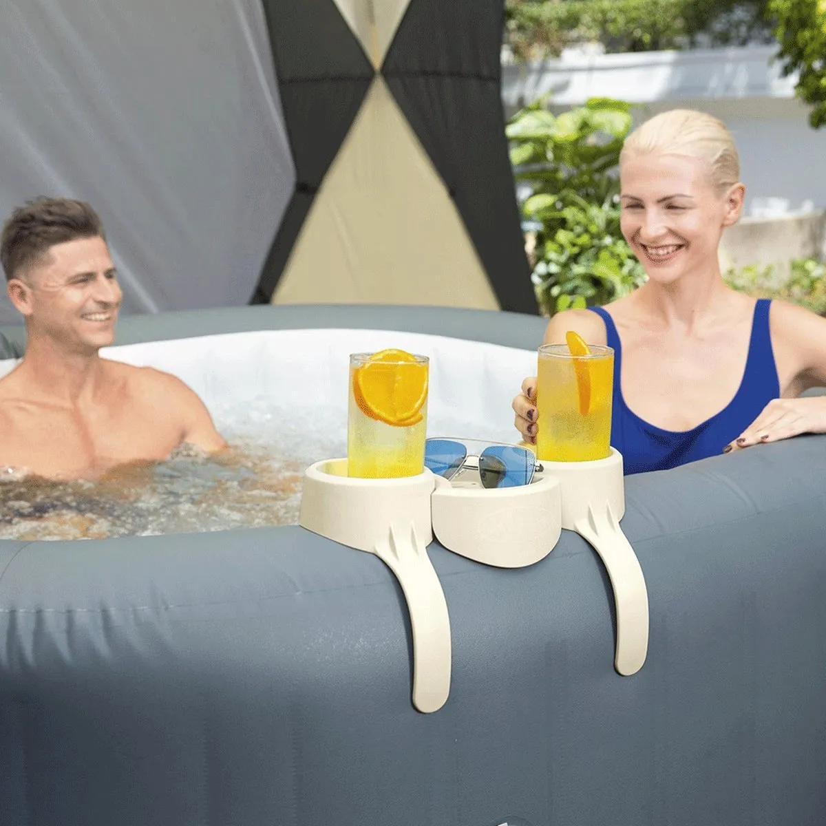 Bestway Lay-Z-Spa Bekerhouder - Wit