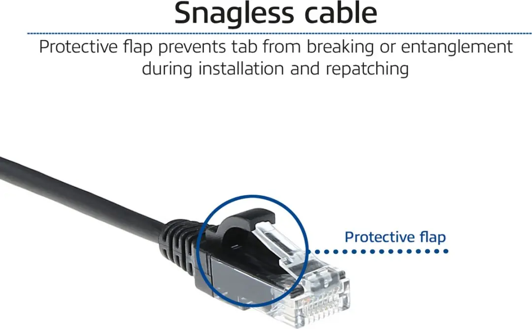 ACT DC9902 CAT6 Patchkabel 2m - Zwart