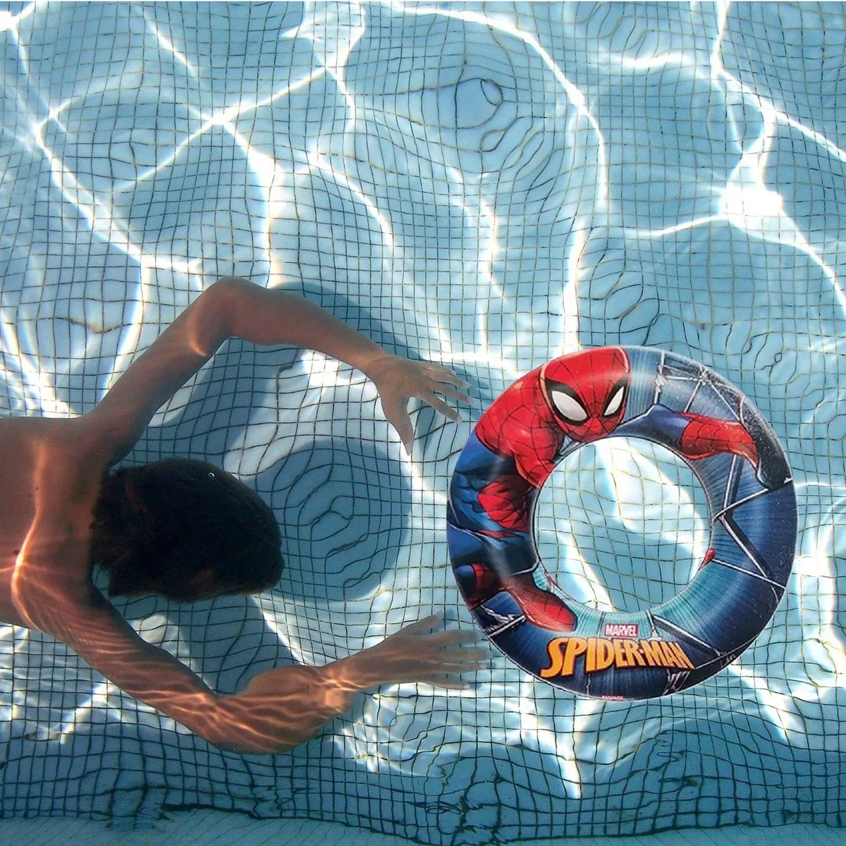 Bestway Zwemband Spider-Man 56cm - Donkerblauw