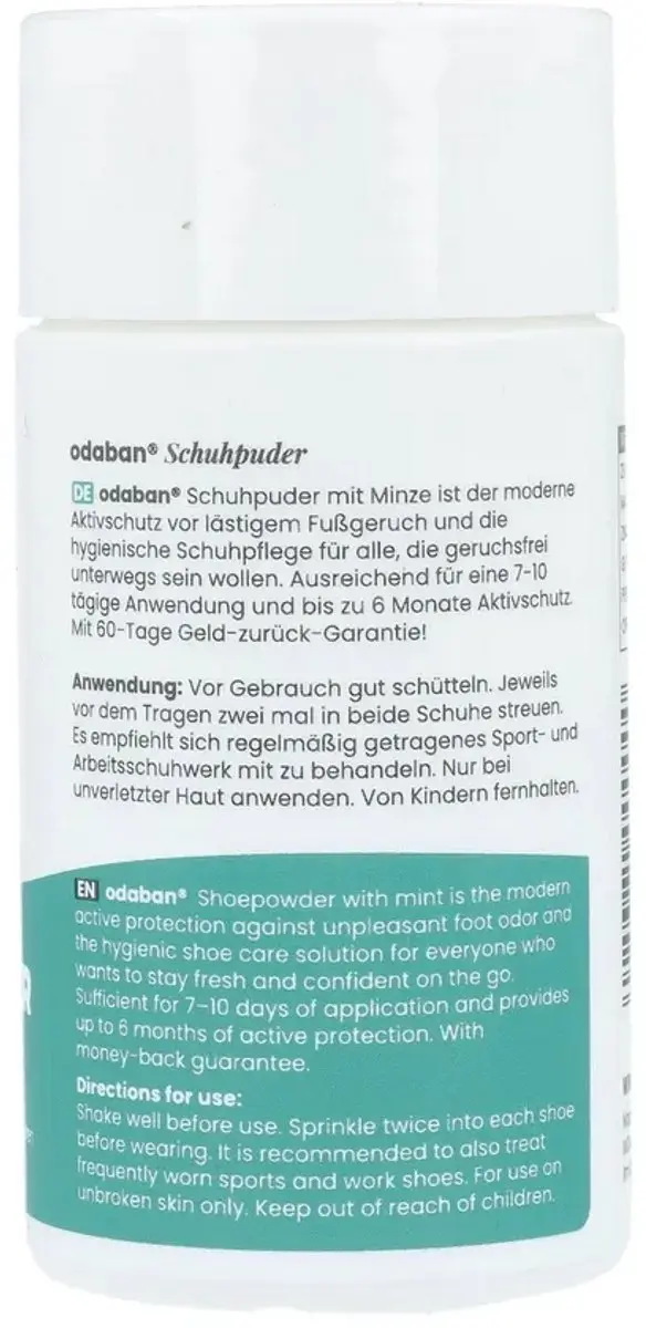Odaban Anti-Transpirant Voetpoeder 50ml