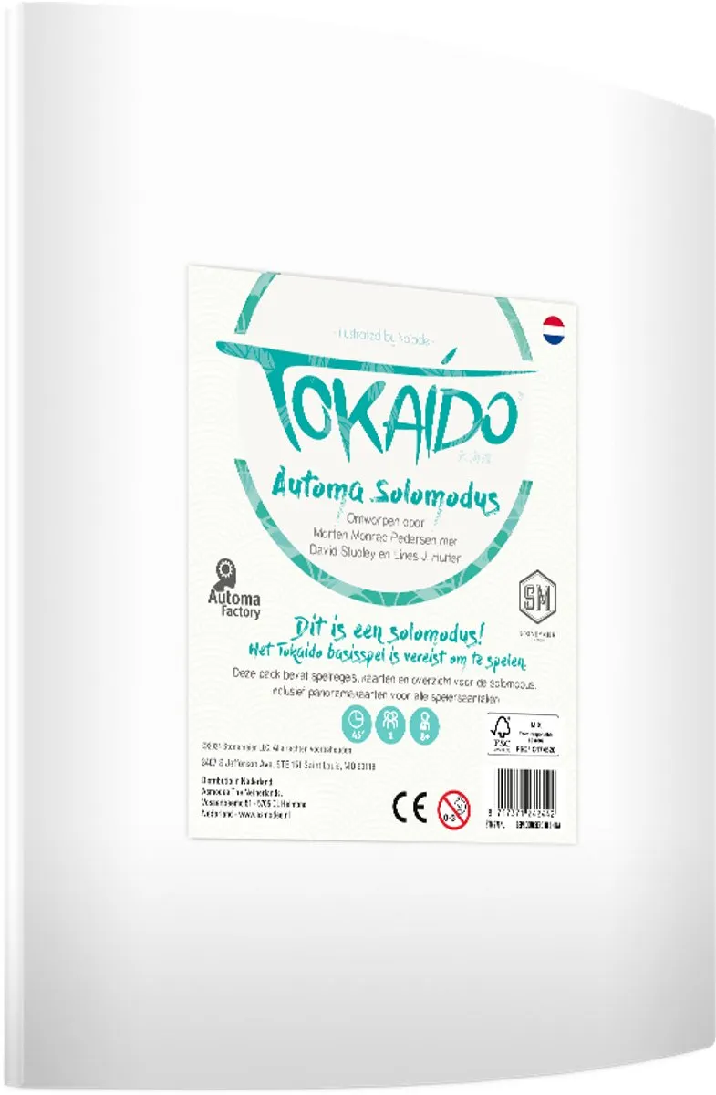 Tokaido Automa Solomodus - Bordspel