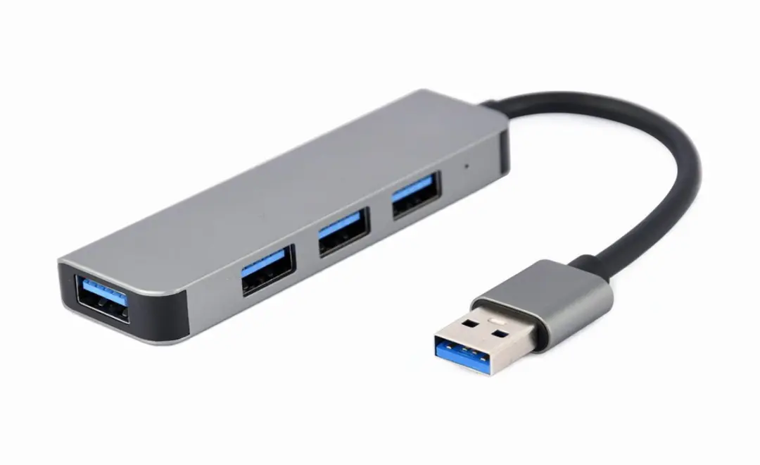 Gembird UHB-U3P1U2P3-01 USB Hub 4 Poorten