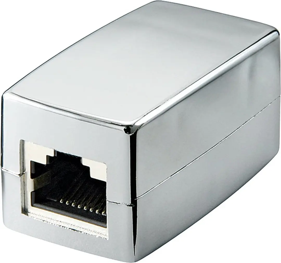 Goobay STP CAT5e RJ45 Crossover Netwerkadapter - Grijs