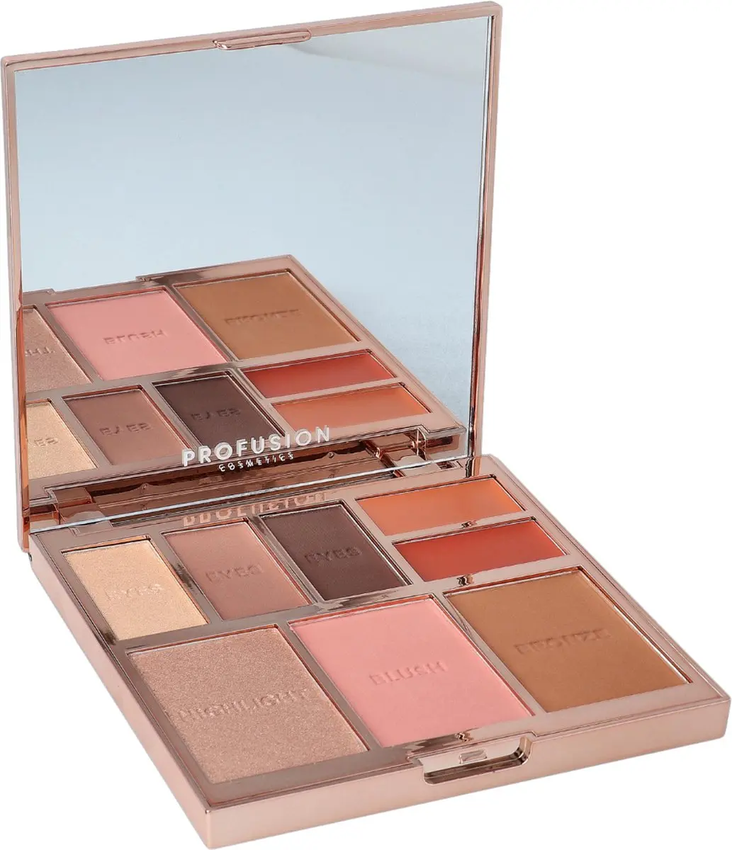 Profusion Full Face Palet Nude - 23ml - 8 Kleuren