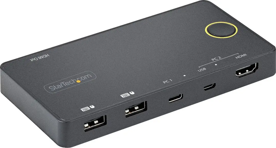 Startech SV221HUC4K KVM Switch - 4 Poorten Wit - afbeelding 6 van 6
